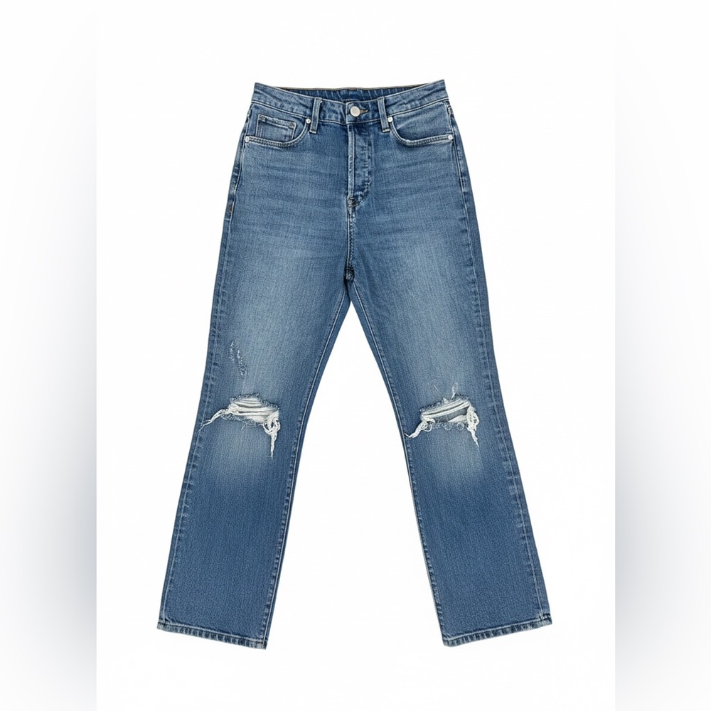 Blank NYC The Baxter Ribcage Straight Leg Jeans. Button-Fly. Size 26